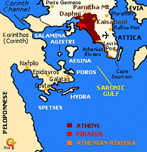 Attica Map Attica Map