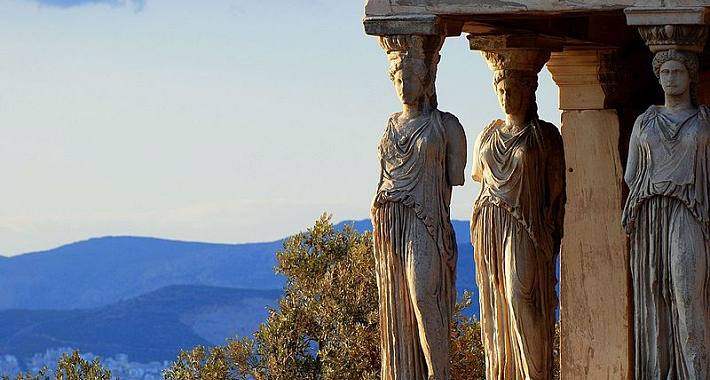 Karyatides Acropolis Athens