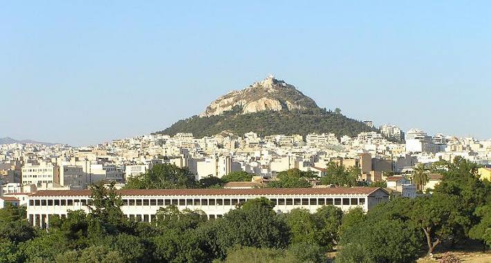 Lycabettus hill, Athens Lycabettus hill, Athens