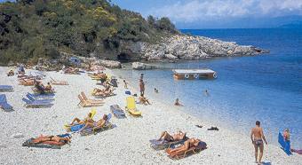 Kassiopi in Corfu