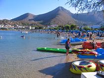 Beach in Elounda Beach in Elounda