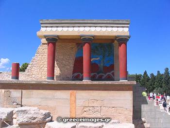 Knossos Crete - Arcaeological site