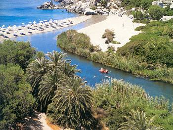 Preveli Crete Island Greece