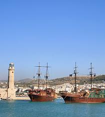 Rethymno port Rethymno port