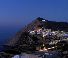 Hora in Folegandros Greece