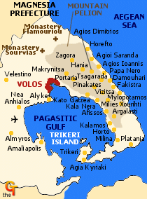 Magnesia and Pelion Map Magnesia and Pelion Map