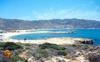 Magganari Beach in Ios Island