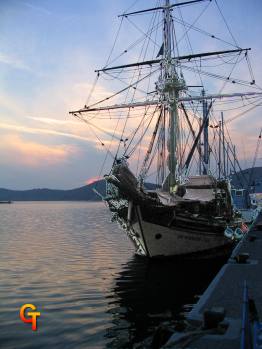 Sunset at Ios Port