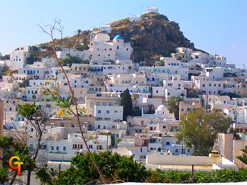 Hora (Village) in Ios Greece