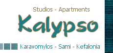 accommodation in Kefalonia Apartments Studios Kalypso in Karavomylos Sami