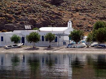 Agia Irini in Kythnos Island Greece