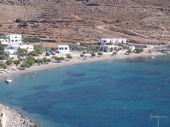 Kythnos Agios Dimitrios beach (Golden Beach)