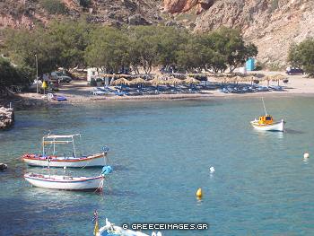 Firopotamos in Milos Island Greece