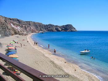 Paleohori in Milos Greece