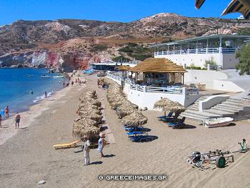 Paleohori in Milos Greece
