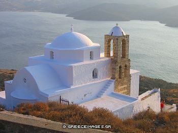 Panagia Thalassitra Curch in Milos Island