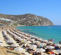 Elia Beach in Mykonos Elia Beach in Mykonos