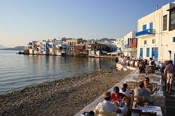 Little Venice in Mykonos Island