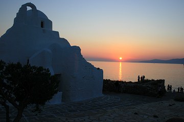Panagia Paraportiani Church in Mykonos Town