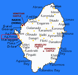 Naxos Map