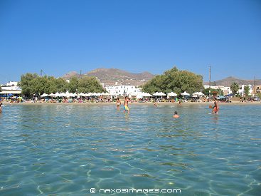 Naxos Beach Saint George in Naxos Town