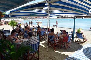 Naxos accommodation Diogenis Studios at Saint George Beach, Naxos Greece