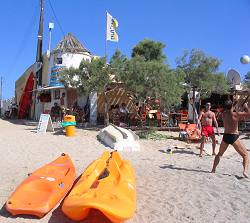 Saint George Beach in Naxos Town