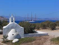 Saint George Beach, Naxos Town