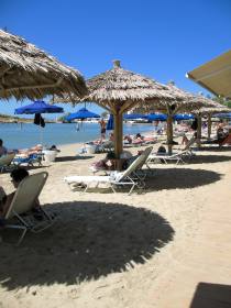 Saint George Beach, Naxos Town