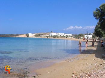 Agioi Anargyroi beach in Naoussa