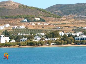 Livadia Beach in Parikia
