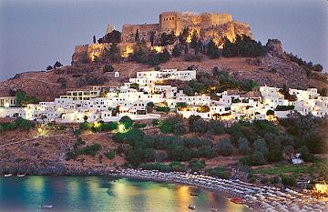 Lindos Rhodes Island Greece