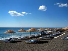 Perissa beach, Santorini