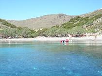 Beach in Syros Beach in Syros