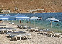 Beach in Tilos Beach in Tilos