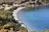 Beach in Tilos Beach in Tilos
