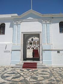Gate of Panagia Tinou Church Gate of Panagia Tinou Church