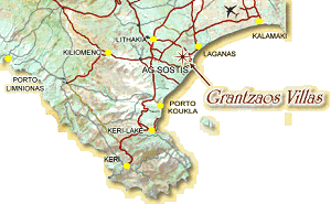 Zakynthos Villas - Grantzaos Villas - Aghios Sostis